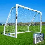 QUICKPLAY Q-Fold Soccer Goal | The 30 Second Folding Soccer Goal [Single Goal] The Best Weatherproof Soccer Net