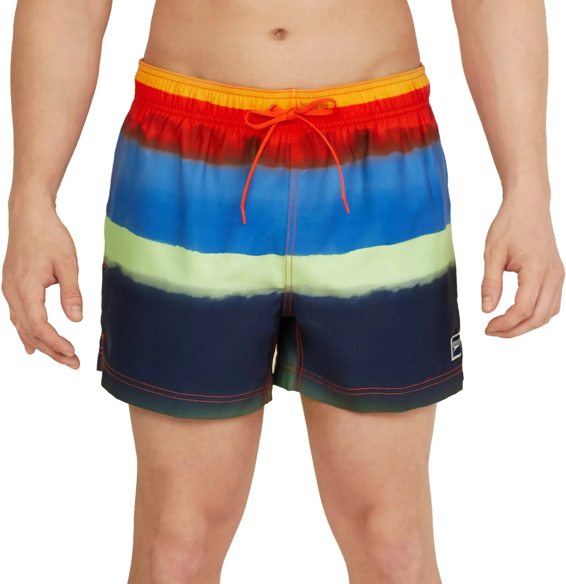 Speedo Men's Swim Trunk Short Length Redondo Striped