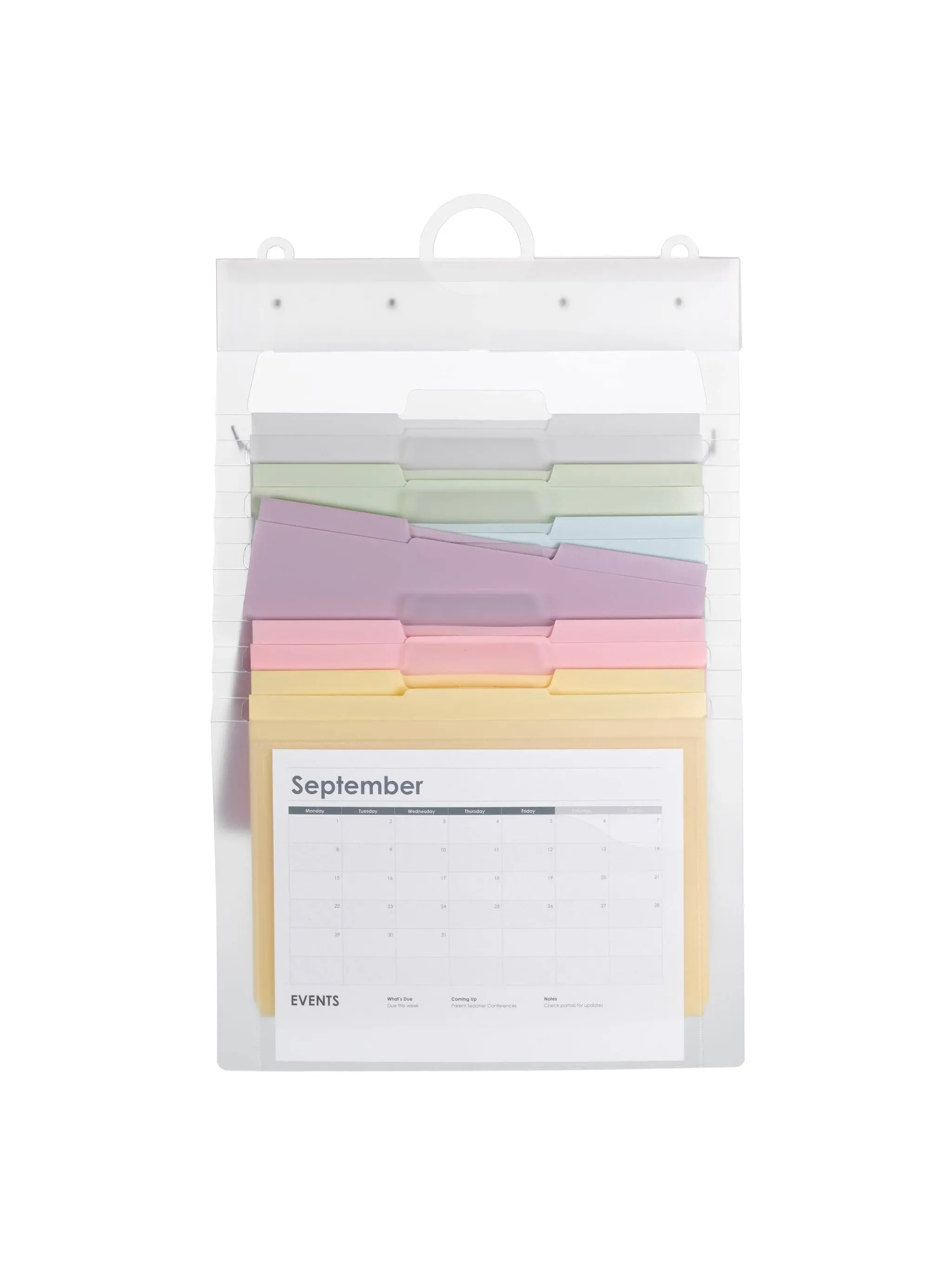 Smead Cascading Wall Organizer, 6 Sections, Letter size, 14.25" x 24.25"