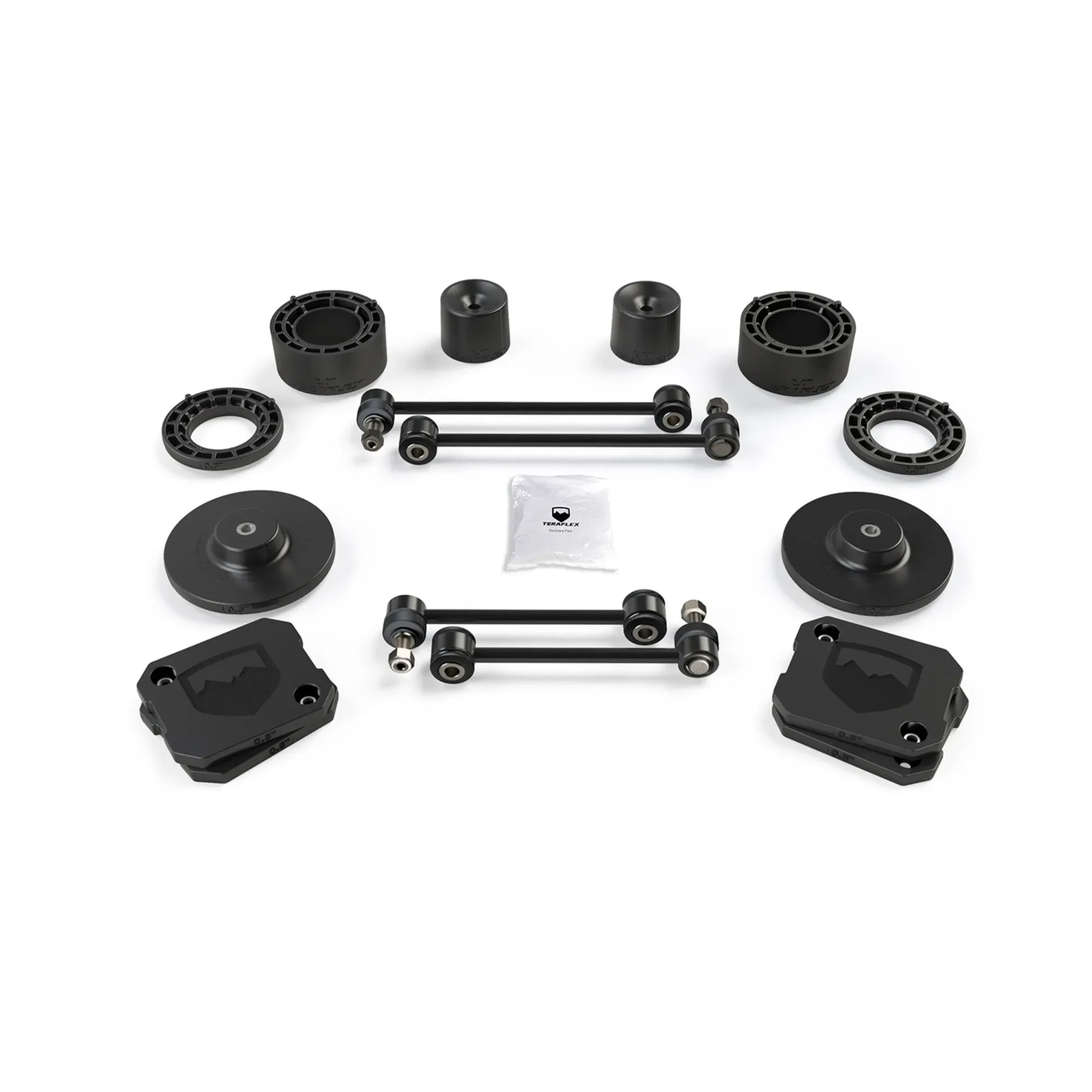 TeraFlex 1375200 JT: 2.5" Performance Spacer Lift Kit – No Shock Absorbers