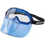 Jackson Safety 21000 GPL500 Premium Goggle with Detachable Face Shield, Blue