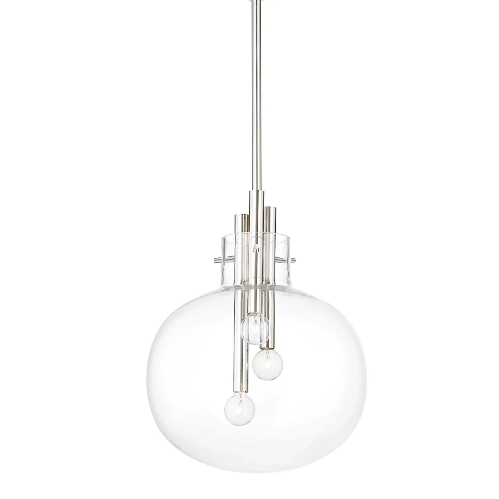 Hudson Valley Lighting Hempstead 16.75&quot; Pendant - Polished Nickel