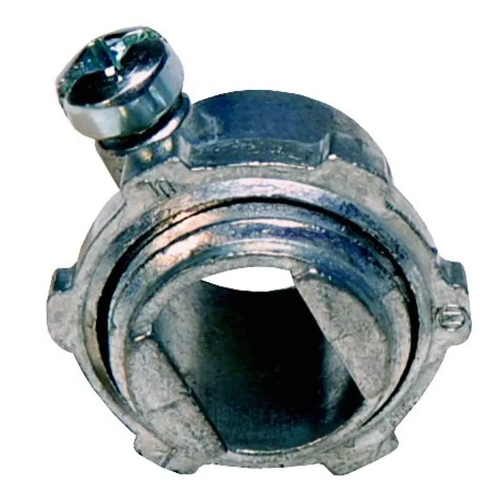 Sigma 3/8 in. Zinc Box Connector 100 Pk