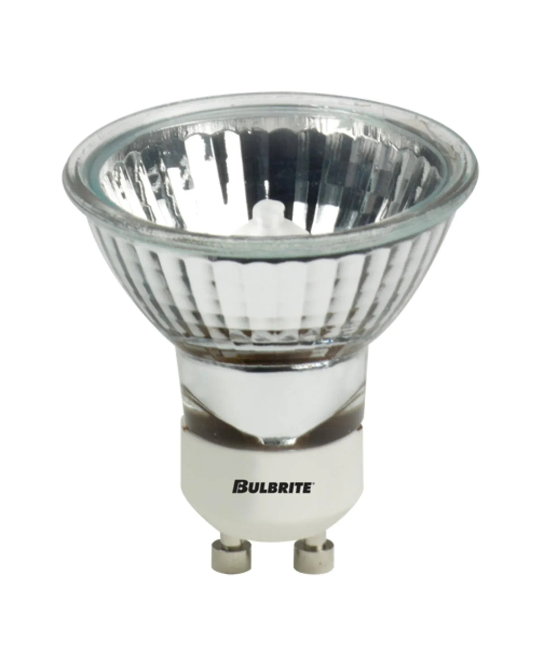 Bulbrite FMW/GU10 35-Watt Halogen MR16, 120V, GU10 Twist and Lock Base 38 Degree Flood Light, 35w-Clear