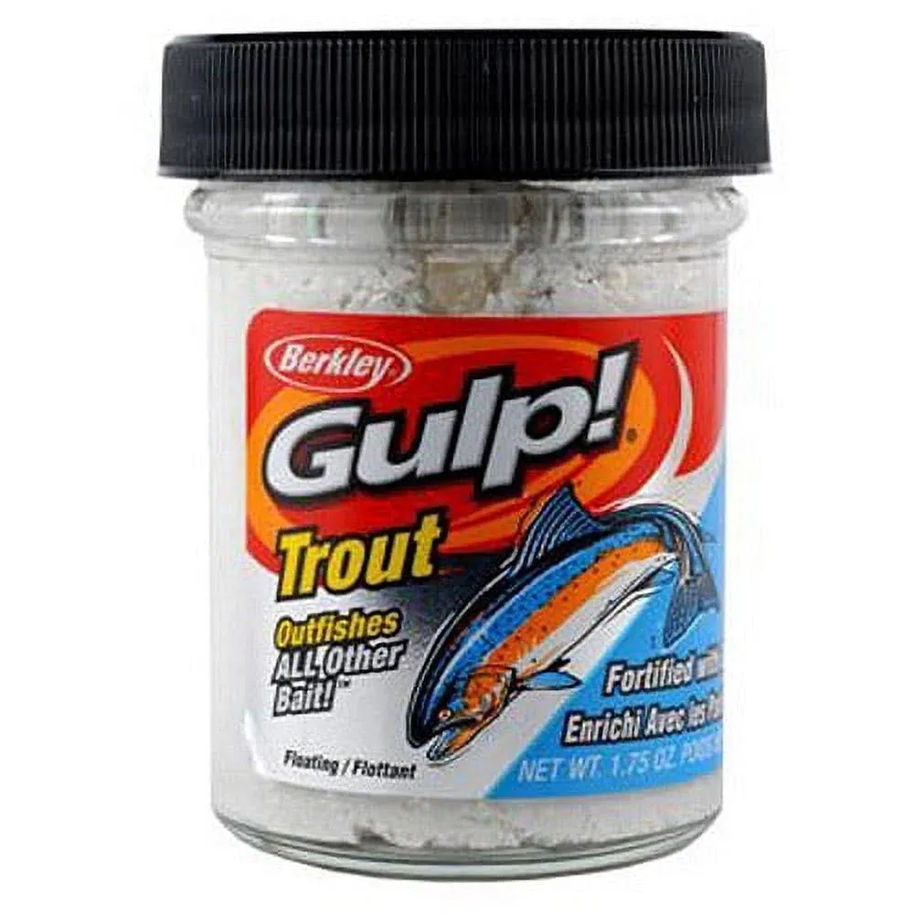 Berkley Gulp! Trout Dough , Marshmallow Cluster, 1-4/5 oz