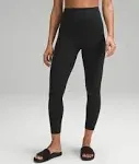 Lululemon Women's Align High-Rise Ribbed Pant 25" Size: 6 Black