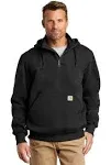 Carhartt Rain Defender Paxton Heavyweight Hooded Zip Mock Sweatshirt