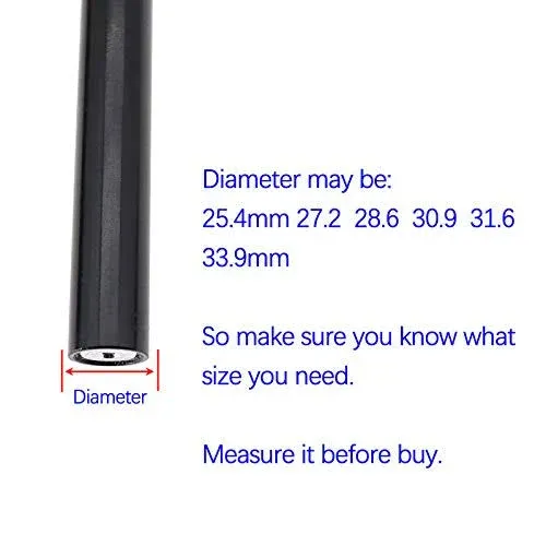 DJC Bike Suspension Seatpost Shock Absorber Damper Post 27.2 30.9 31.6 mm ...