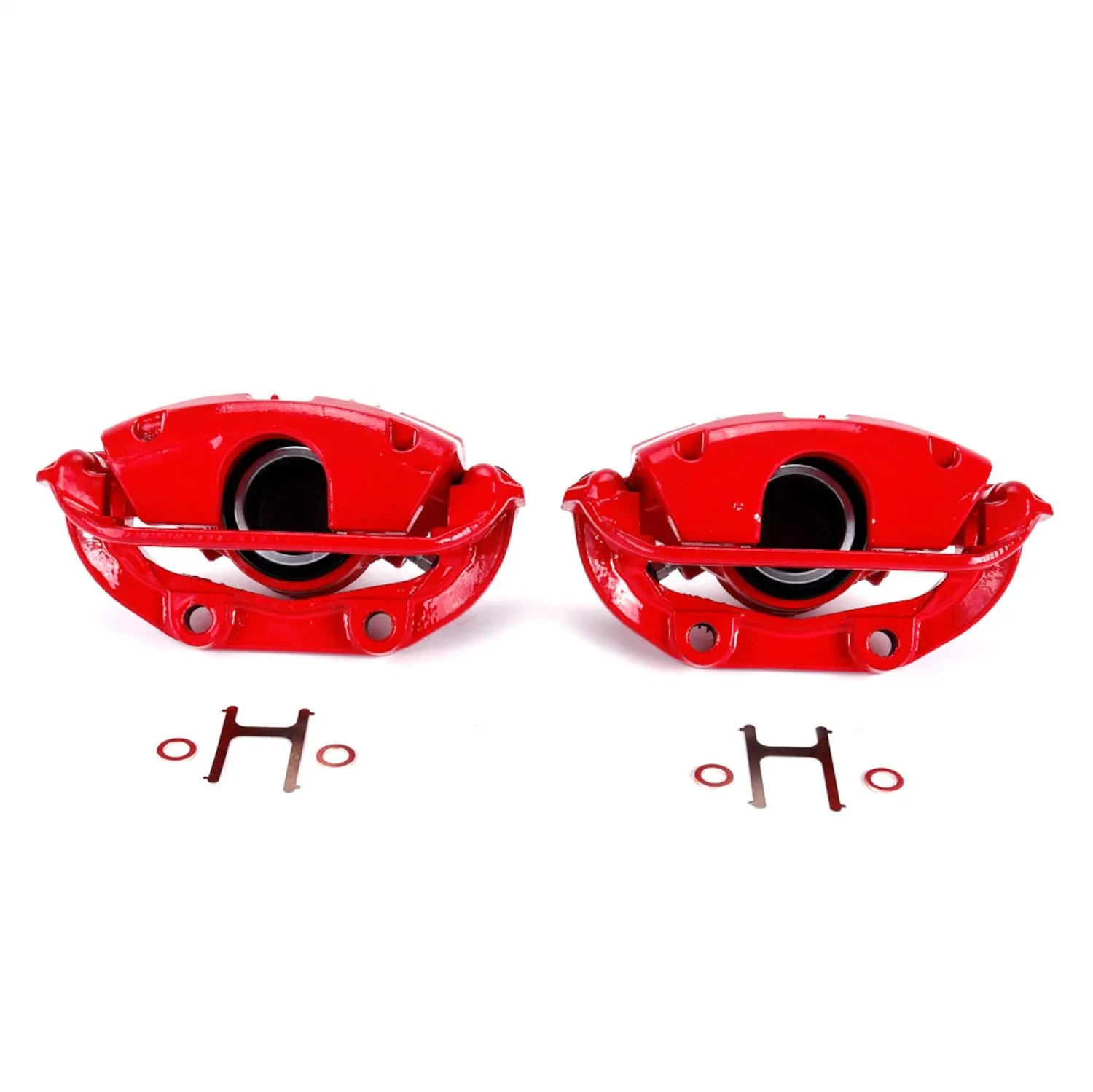 Power Stop Rear S4626 Pair of High-Temp Red Powder Coated Calipers for Chevrolet Caprice 1994-1996, Chevrolet Impala 1994-1996 [Model Specific]