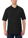 Jerzees Men's Short Sleeve Polo Shirts, SpotShield Stain Resistant, Sizes S-5x