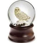 San Francisco Music Box Co. Snowy Owl Musical Water Globe