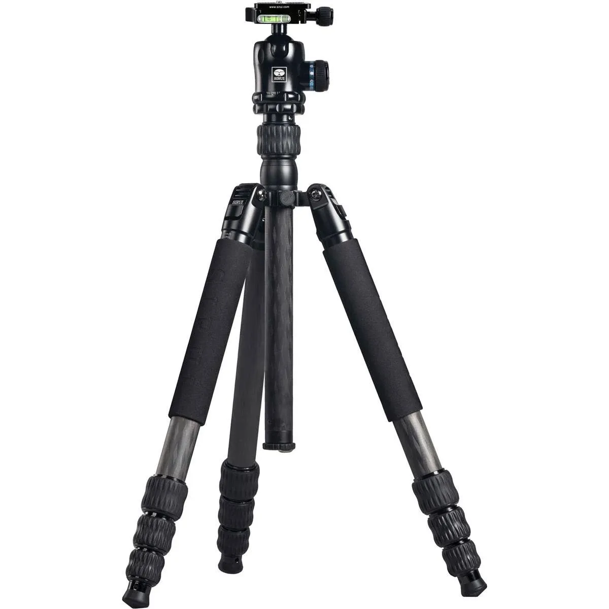 The Sirui Professional Heavy Duty Carbon Fiber Tripod, 61′′ Camera Tripod With