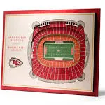 YouTheFan NFL 5-Layer StadiumView Wall Art