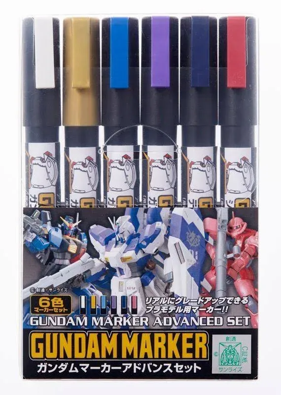 Gundam Marker Advanced Set (GMS124)