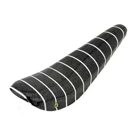 Alta Bicycle 20" Vinyl Banana Seat/Saddle Sparkle with Silver Stripes, Multiple Colors.