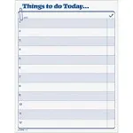 TOPS� 'Things To Do Today' Daily Agenda Pad, 8-1/2 x 11, 100 Forms TOP2170