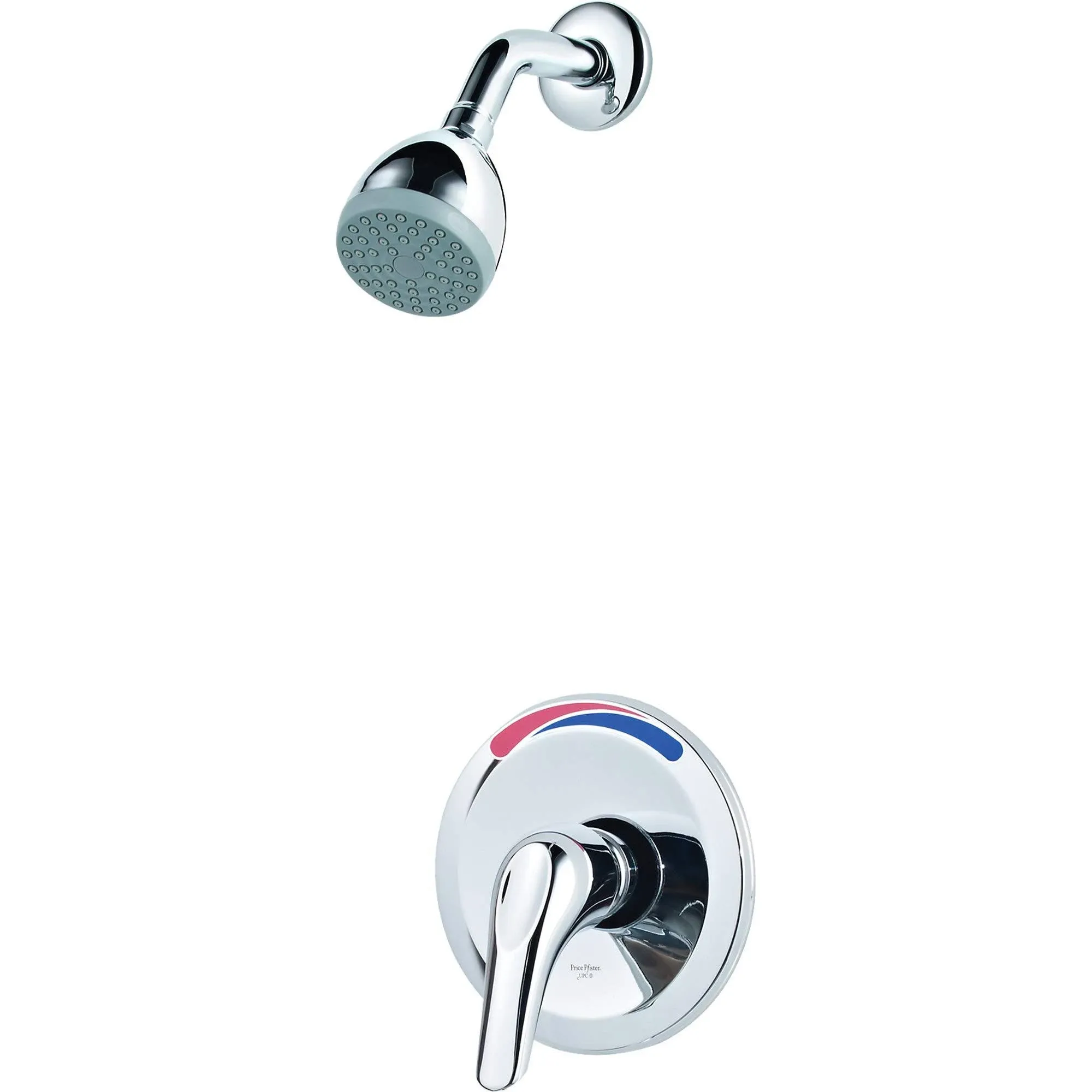 Pfirst Series Shower Only Trim Kit In Polished Chrome