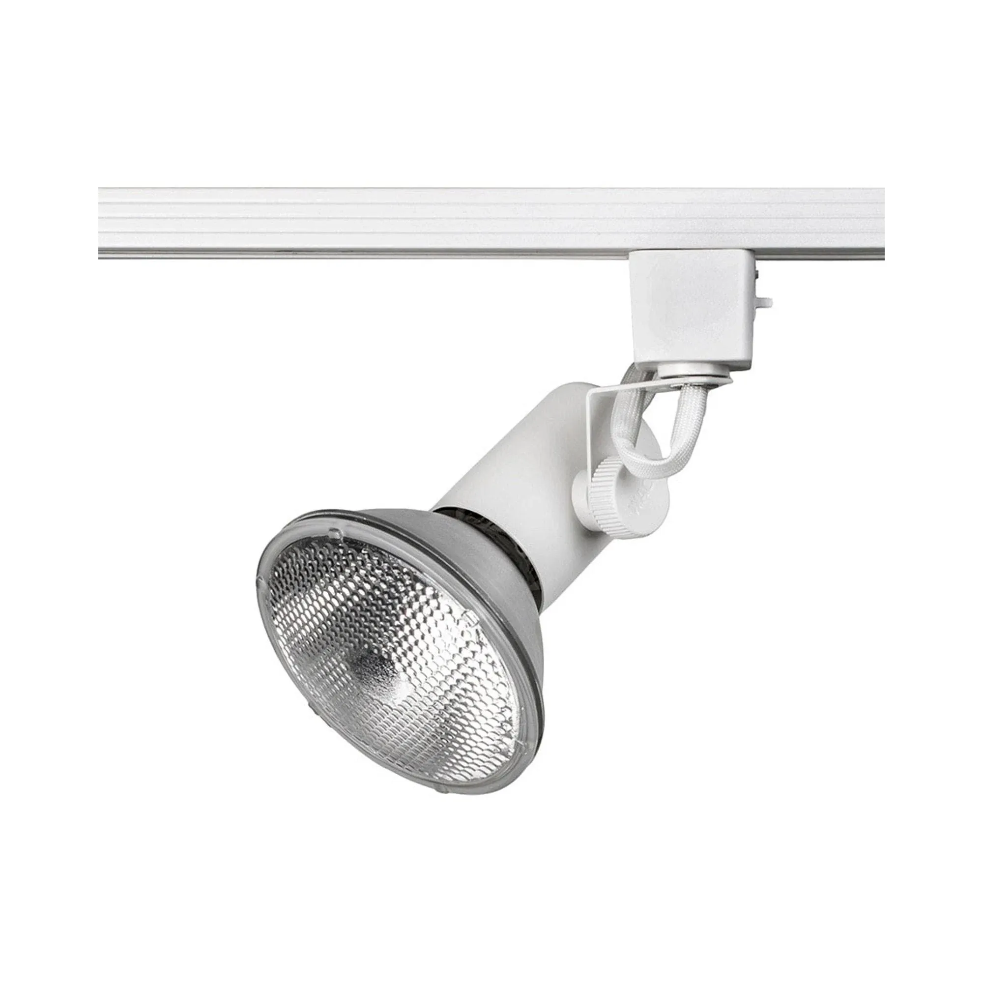 L Series 1 Light 120 White Track Head Ceiling Light in L Track