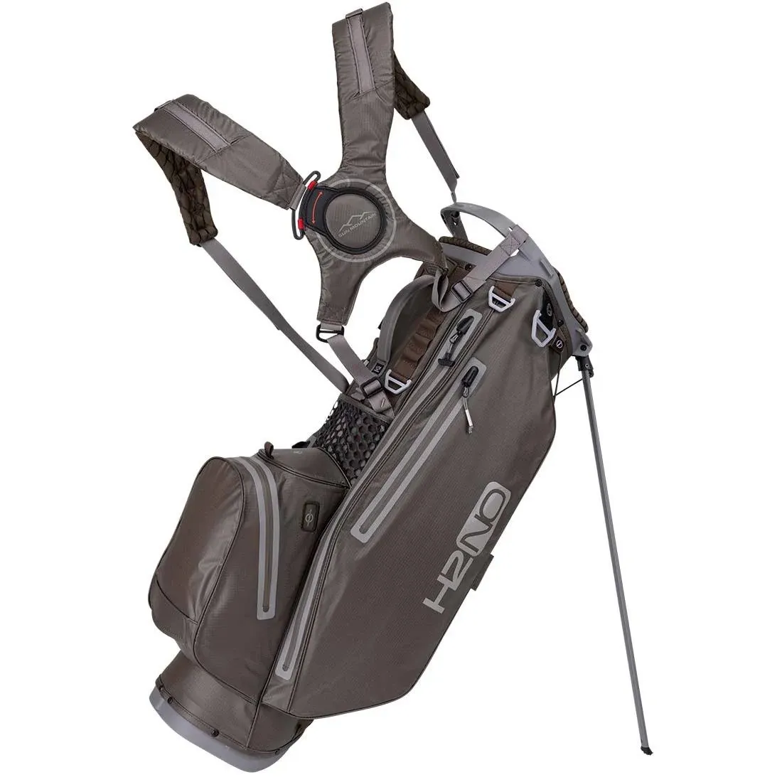 Sun Mountain 2024 H2no 14-Way Stand Bag Major - Brown - Gray