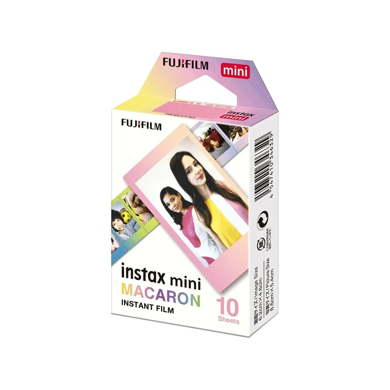 Instax Mini Macaron Film, 10 Pk Fujifilm