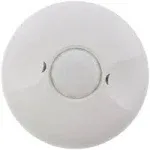 ENERLITES Low Voltage Ceiling Sensor Pir Occupancy Motion Detector, 360° Field of View, 1200 Sq Ft Coverage, Commercial/Industrial Grade, MPC-50L, White