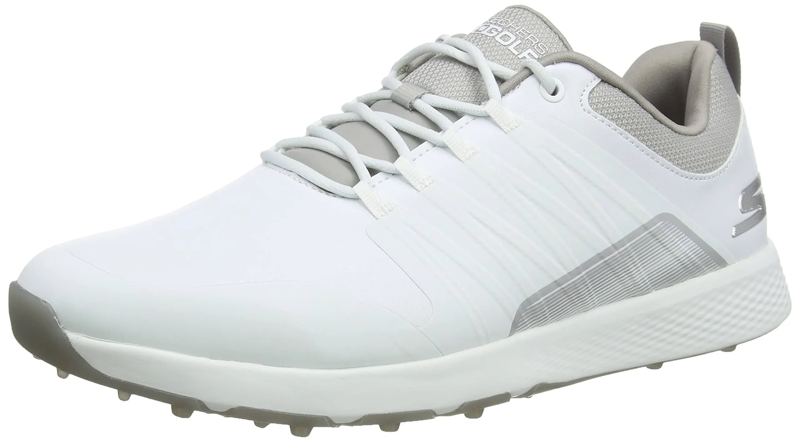 New Mens Skechers Go Golf Elite 4 Victory Golf Shoes White Grey Size 11.5 XW