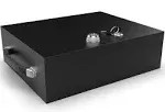 12&#034;x10&#034;x3.5&#034;Fi<wbr/>re Retardant Strong Box,Combinatio<wbr/>n and Key Lock Security Chest