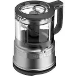 KitchenAid 3.5 Cup Mini Food Processor - KFC3516 - Light Silver