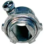 Sigma 3/8 in. Dia. Zinc Box Connector 100 Pk