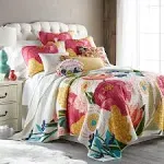 Grandiflora Quilt and Pillow Sham Set - Levtex Home Full/Queen