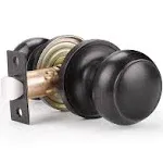 Probrico Colonial Style Door Knobs Door Locks (Passage, Oil Rubbed Bronze)