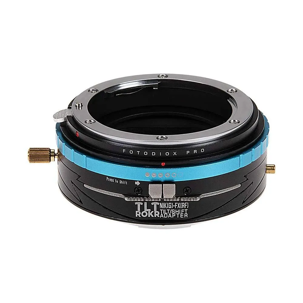 Fotodiox Pro TLT ROKR Tilt-Shift Adapter for Nikon F-Mount, G-Type Lens to ...