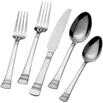 International Silver Kensington 51-Piece Stainless Steel Flatware Set