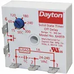 Dayton Encapsulated Timer Relay 6A859