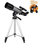 Celestron Travel Scope 60 DX Refractor Portable Telescope