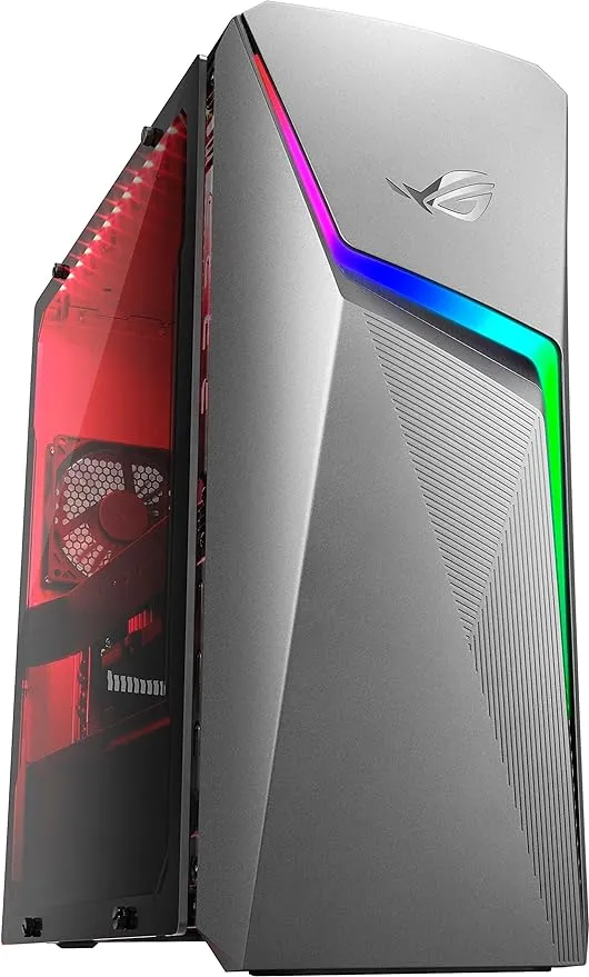 ASUS ROG Gaming Desktop - Intel Core i7-11700F 2.5GHz - 16GB RAM - 512GB PCIe SSD + 1TB HDD - NVIDIA GeForce RTX 3060 12GB - WiFi + Bluetooth - Keyboard & Mouse - Windows 11 Home