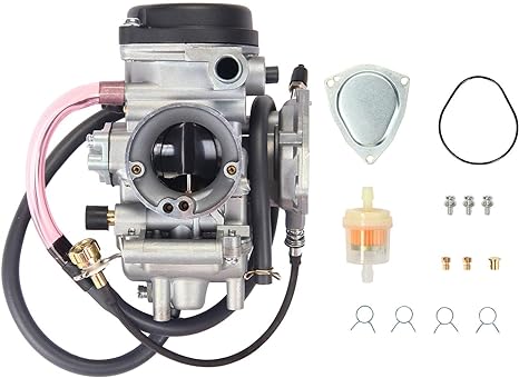 Carburetor Carb for ATV Yamaha 2000-2006 Kodiak 400 YFM400 & Big Bear 400, 2004-2006 Bruin 350, 2007-2011 Grizzly 350, 2007-2012 Grizzly 450, 2006-2009 Wolverine 350, 2007-2010 Wolverine 450