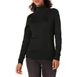 Amazon Essentials Women's Classic-Fit Lightweight Long-Sleeve Turtleneck Sweater (Available in Plus Size)