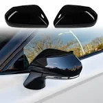 CKE for Toyota Camry 2025 2024 2023 2022 2021 2020 2019 2018 Accessories Auto Car Mirror Cover Rearview Mirror Guard Covers Door Side Exterior Decoration Trims -Glossy Black