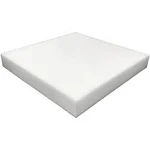 Foamma 4" x 20" x 20" High Density Upholstery Foam Padding, Thick-Custom Pillow, Chair, and Couch Cushion Replacement Foam, Craft Foam Upholstery Supplies, Foam Pad for Cushions and Seat Repair