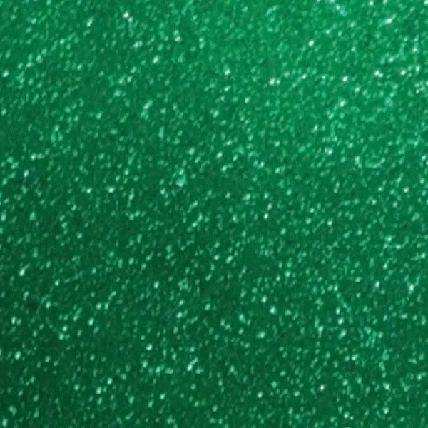 Siser EasyPSV Glitter - Permanent Self Adhesive Craft Vinyl - 12"x1yd Roll (Emerald Envy)