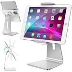 Elegant Tablet Stand, Aluminum iPad Stand Holder, Desktop Kiosk POS Stand for...