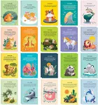 T MARIE 40 Animal Fun Fact Postcards - Bulk Thinking of You Postcard Pack for Kids, Students, Friends, Teacher, and More - Say Hello, Thank You or I Miss You with Colorful Note Cards