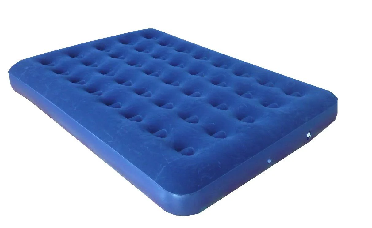 Double size air mattress (Size: 73"x54"x7.5")