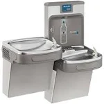 Elkay LZSTL8WSSP Filtered Enhanced EZH2O Bottle Filling Station with Bi-Level ADA Cooler, Stainless