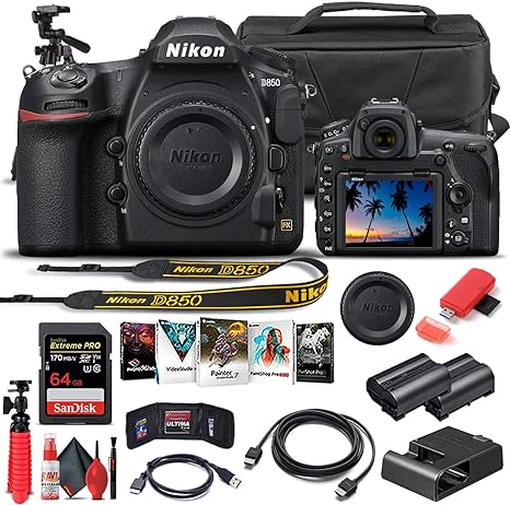 Nikon D850 FX-Format Digital SLR Camera Body International Version