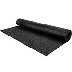 IncStores 1/4" Tough Rubber Roll (4' x 10') - Excellent Gym Floor Mats for Medium ...