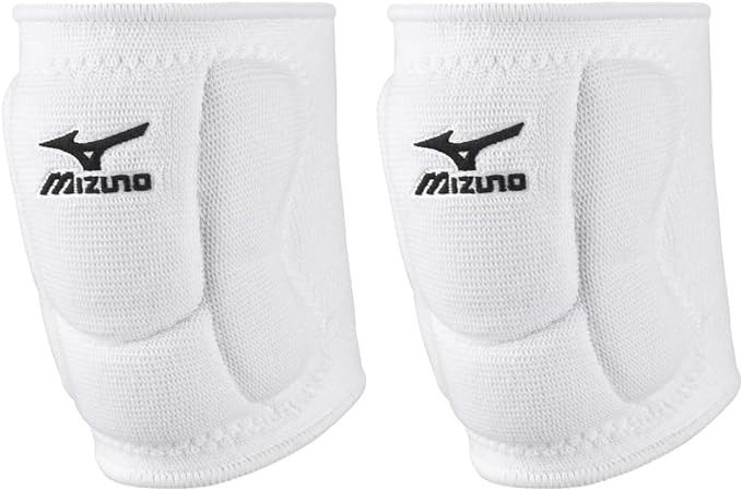 Mizuno LR6 Volleyball Knee Pads - White