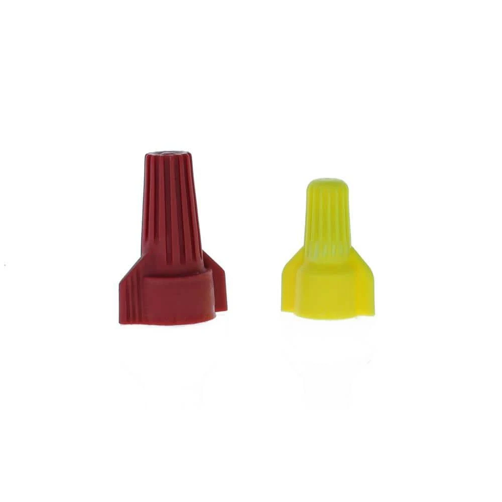 3-IDEAL Wing Twist Wire Connectors 150 packs Red &amp; Yellow 30-5152JR