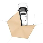 VEVOR Retractable Car Side Awning 8.2&#039; Height Vehicle Awning 270 Degree UV50+